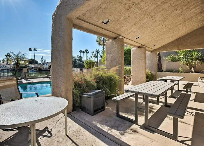 4 Mi To Asu: Lake-view W/ Patio, Pool Access Ferienhaus Tempe